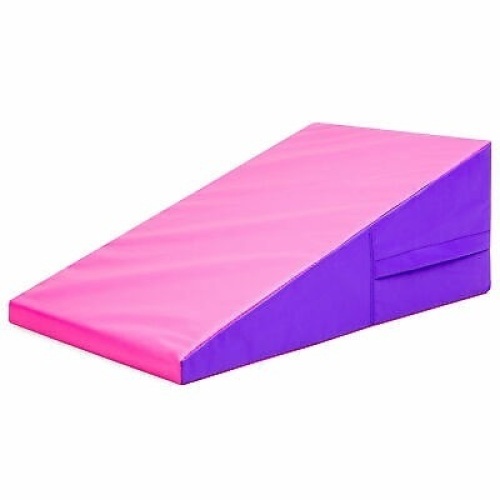 38x23x14in Kids Foam Gym Wedge Mat Incline for Tumbling. Appears New - Lot 122