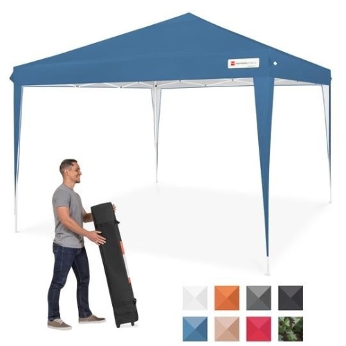 Outdoor Portable Pop Up Canopy Tent w/ Carrying Case, 10x10ft. Appears New - Lot 143