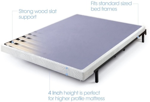 Zinus Walter 4 Inch Smart Box Spring, King Size. Appears New - Lot 146