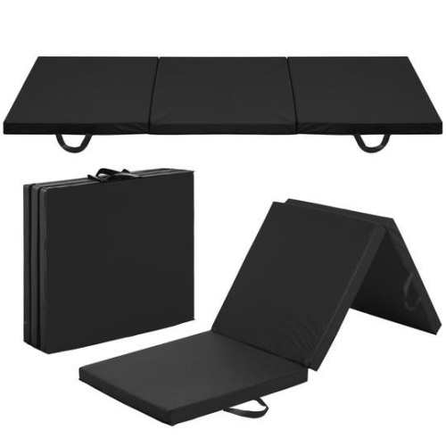 6x2ft Foam Tri-Fold Gym Exercise Floor Mat for Yoga, Aerobics, Pilates. Appears New - Lot 152