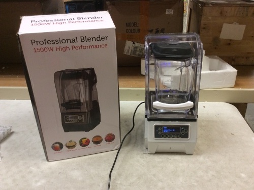 1500W High Performance Blender - E-Comm Return, Tested/Works - Lot 67