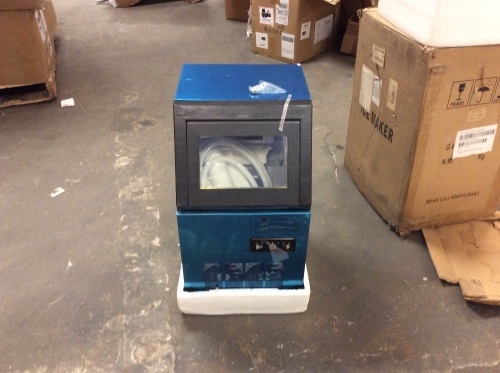 132lbs Commercial Ice Cube Maker Machine 60kg Auto Stainless Steel For Bar 300w - Appears New   - Lot 82