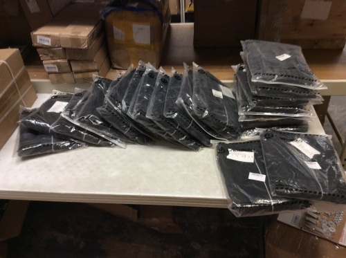 Lot of (23) Lameda Windproof Jackets, Black, Various Sizes - New - Lot 108