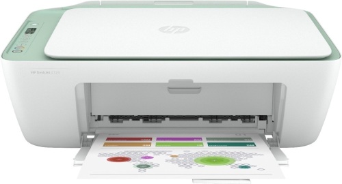 HP DeskJet 2724 Wireless All-In-One Instant Ink Ready Inkjet Printer, White & Sage - New/Unopened  - Lot 111