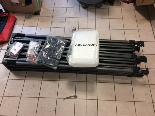 ABCCanopy Pop Up Canopy 10' x 20' - Appears New in Damaged Box  - Lot 124