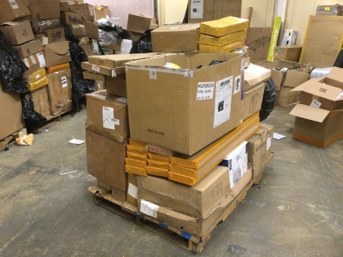 Pallet of DOT COM Returns. Includes New and Salvage Items. Will Contain Broken or Incomplete Pieces - Lot 127