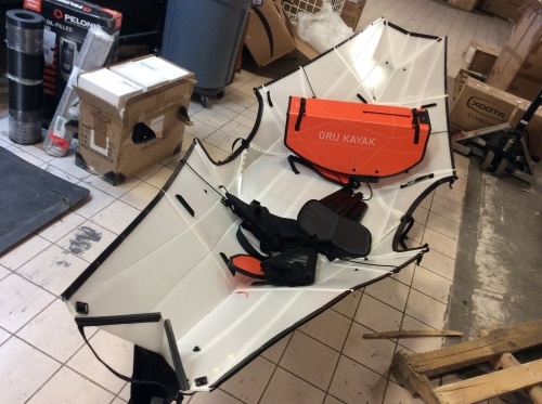 Oru Foldable Kayak and Pack - E-Comm Return, Unknown Condition  - Lot 129
