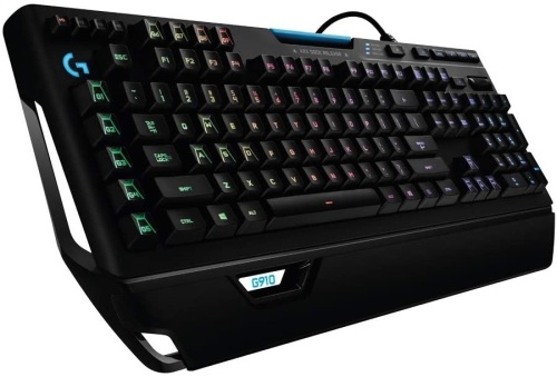 Logitech G910 Orion Spectrum RGB Wired Mechanical Gaming Keyboard, Black - New  - Lot 145