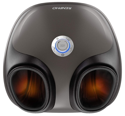 RENPHO Foot Massager with Shiatsu Tapping Heat and Compression, Deep Kneading Electric Foot Massage Machine, New - Lot 168