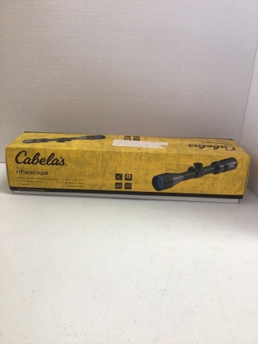 Cabela's Slug Rifle Scope, LG 3-9x40, E-Commerce Return, Untested - Lot 182