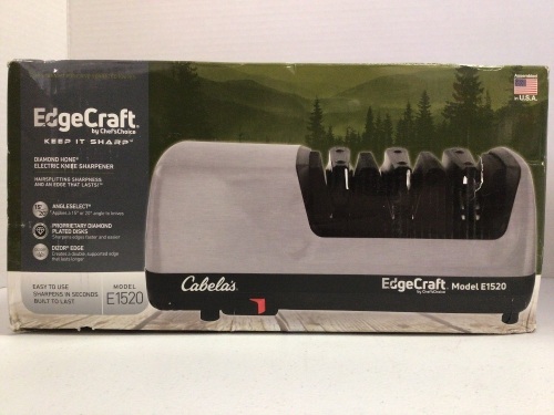 EdgeCraft E1520 Electric Knife Sharpener, E-Commerce Return, Untested - Lot 183
