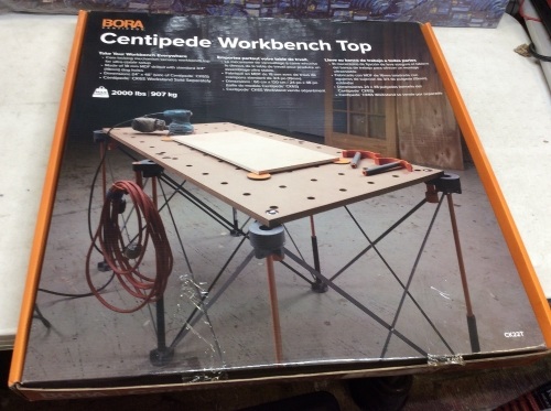BORA Centipede Workbench Table Top - Appears New   - Lot 258