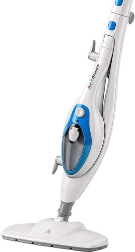 PurSteam Therma Pro 211 Steam Mop Cleaner with Convenient Detachable Handheld Unit - E-Comm Return, Appears New  - Lot 283