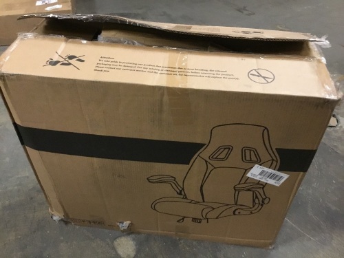 Furgle Office Series Home Racing Chair - Appears New - Lot 334