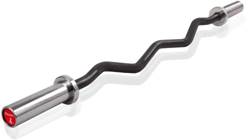 Elevens Health & Fitness 47" Olympic Super Curl Bar - Appears New  - Lot 364