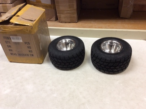Set of SunF Go Kart Tires - Appear New  - Lot 392