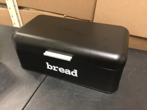 Juvale Stainless Steel Bread Box - Appears New with Minor Cosmetic Damage - Lot 394