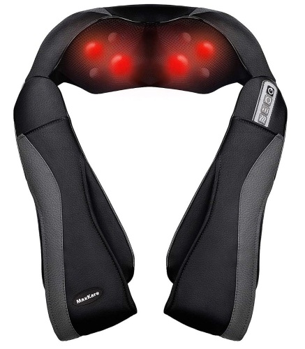 MaxKare Shiatsu Neck Shoulder Massager Electric Back Massage, E-Commerce Return, Untested - Lot 411