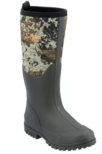 SHE Outdoor Camo Utility Waterproof Rubber Boots for Ladies - Brown/TrueTimber Strata - 9M, Appears New - Lot 419
