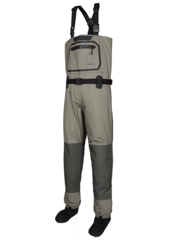 Cabela's Osprey II Stocking-Foot Breathable Waders for Men - Grey - Medium, E-Commerce Return, Untested - Lot 430