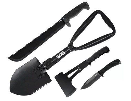 SOG Pro 6.0 4-Piece Knife Kit, Appears New - Lot 432