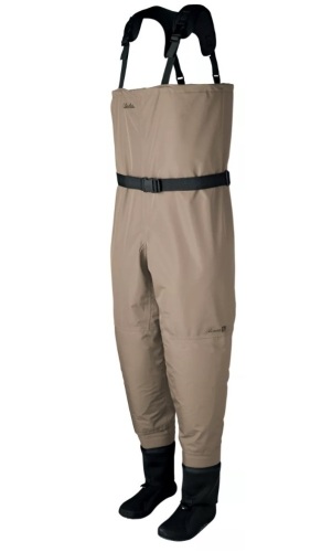 Cabela's Premium Breathable Stocking-Foot Fishing Waders for Men - Tan - 2XL Stout, E-Commerce Return, Untested - Lot 433