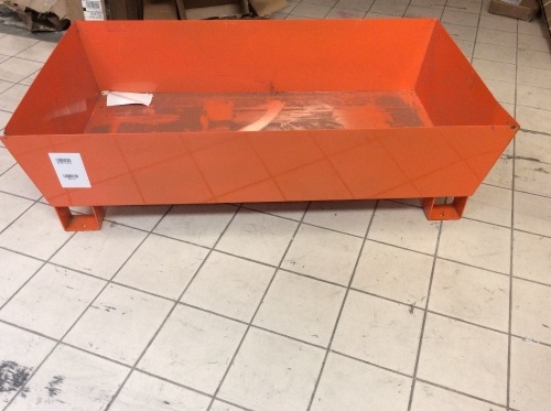 Evolution Sorbent Products MSP-2D 2 Drum Metal Spill Pallet, 14.1" H x 29" W x 50.3" L - Missing Wire Rack  - Lot 543