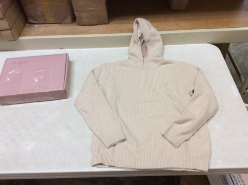 Nap Loungewear Cashmere Hooded Sweater, M - Appears New  - Lot 544