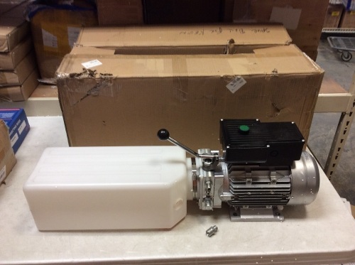 Vevor Hydraulic Power Unit W/fa7147 Motor For Rotary And Automobile Lifts 10l 220v - E-Comm Return, Unknown Condition - Lot 547