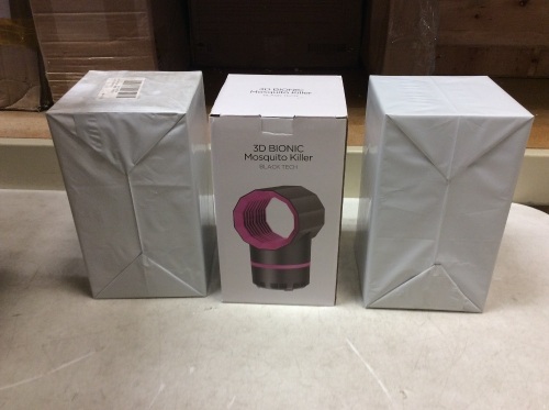 Lot of (3) 3D Bionic Mosquito Killer USB - Appear New - Lot 550