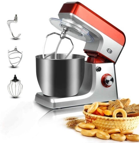 6 Speed Standing Mixer Multi Function Tilt-Head with Mixing Bowl 1200W - Appears New  - Lot 604