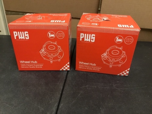 Lot of (2) PWS Wheel Hub, Unknown Fitment - Appear New  - Lot 617