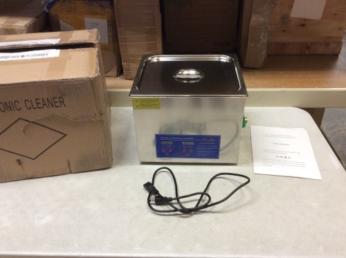 15L Stainless Ultrasonic Cleaner JPS-60A Digital Control LCD NC Heating - E-Comm Return  - Lot 630