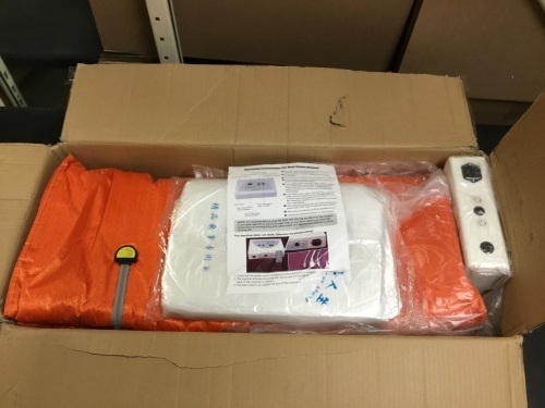 Portable Infrared Sauna Blanket, Orange - Appears New  - Lot 633