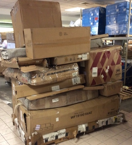Large Salvage Pallet & Partial Boxes. Items Will Be Broken or Incomplete.  - Lot 787