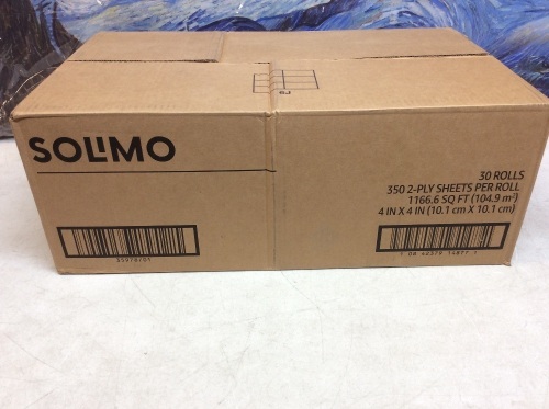 Solimo Toilet Paper, 30 Rolls - New  - Lot 788
