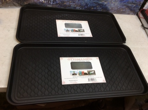 Lot of (2) Ottomanson Multi-Purpose Trays, 30" x 15" x 1.2" - Appear New  - Lot 791