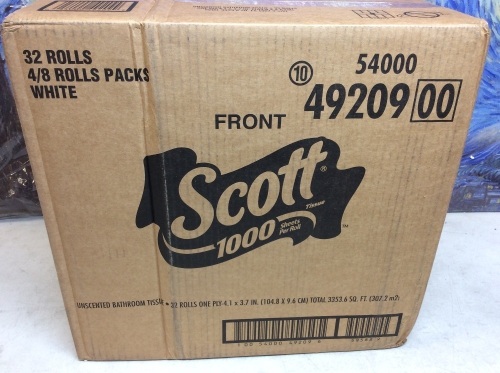 Scott Toilet Paper, 32 Rolls - New - Lot 792
