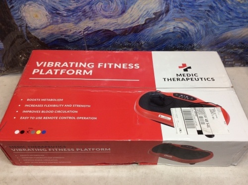 Medic Therapeutics Vibrating Fitness Platform - Appears New  - Lot 796