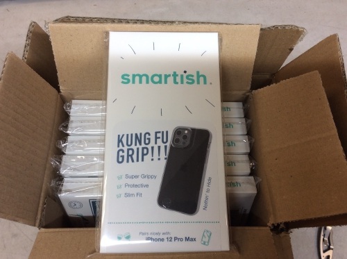 Case of (24) Smartish iPhone 12 Pro Max Kung Fu Grip Phone Cases - Appears New - Lot 827