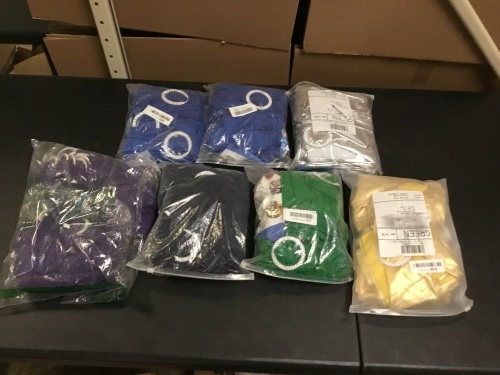 Lot of (7) Packs of Spandex Chair Sashes - E-Comm Returns, Appear New - Lot 834