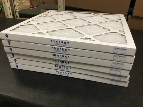Nordic Pure 16 x 16 x 1 Air Filters, 6 Pack - Appear New  - Lot 839