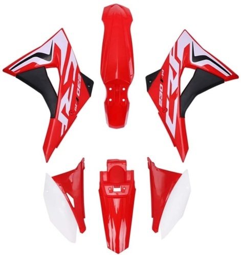 Motorcycle Plastics Kit Body Work Fender Fairing ABS Plastic for Honda CRF230F 2020 - Appears New   - Lot 840