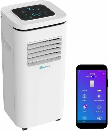 Rollicool COOL208-20 Portable Air Conditioner 10000 BTU Wifi Enabled, Voice/App Controlled - Appears New - Lot 854