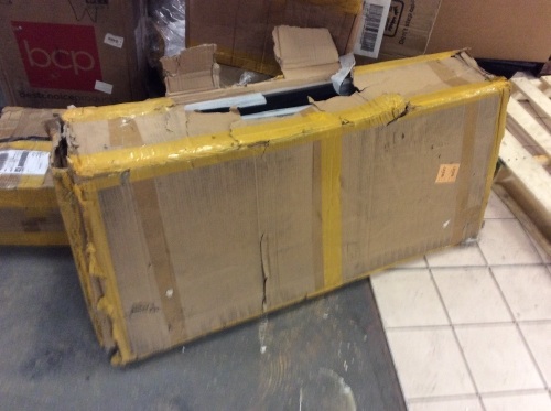 Library Cart 200lb With Double Sided W-shaped Sloped Shelves - E-Comm Return, Unknown Condition   - Lot 863