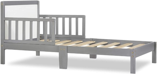 Dream On Me Brookside Toddler Bed, Grey/White - New/Unopened  - Lot 871