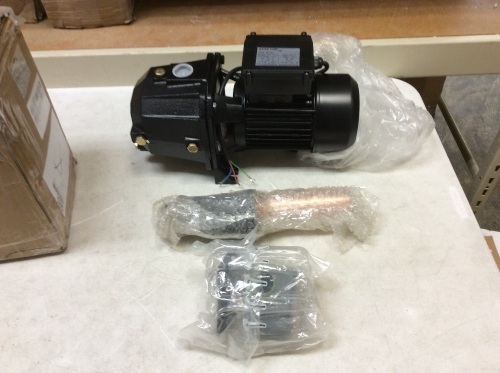 1 HP Shallow Well Jet Pump with Pressure Switch 183.7' - E-Comm Return, Appears New  - Lot 1011