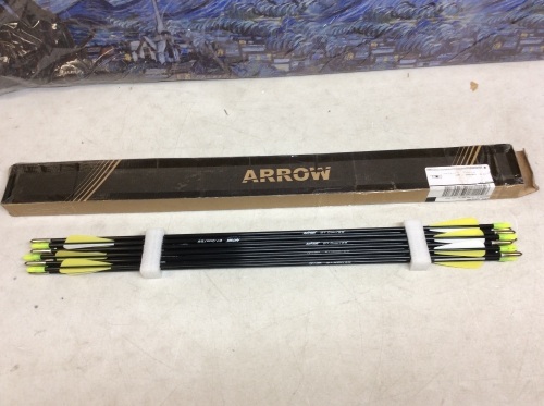 ANTSIR 28" Archery Practice Arrows with Safety Shaft Blunt Tip for Beginners on Recurve Bow Long Bow - Appears New   - Lot 1019