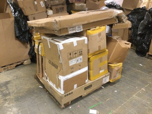 Pallet of DOT COM Returns. Will Contain Broken and Incomplete Items - Lot 1050