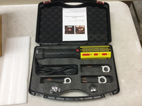 1000W 110V Hand Held Induction Heater for Rusty Screw Removing - Appears New   - Lot 1077